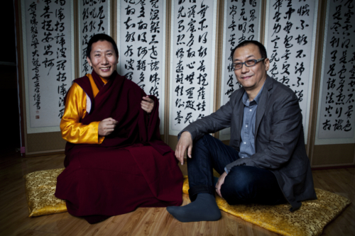 Buddha and Zhan Wang